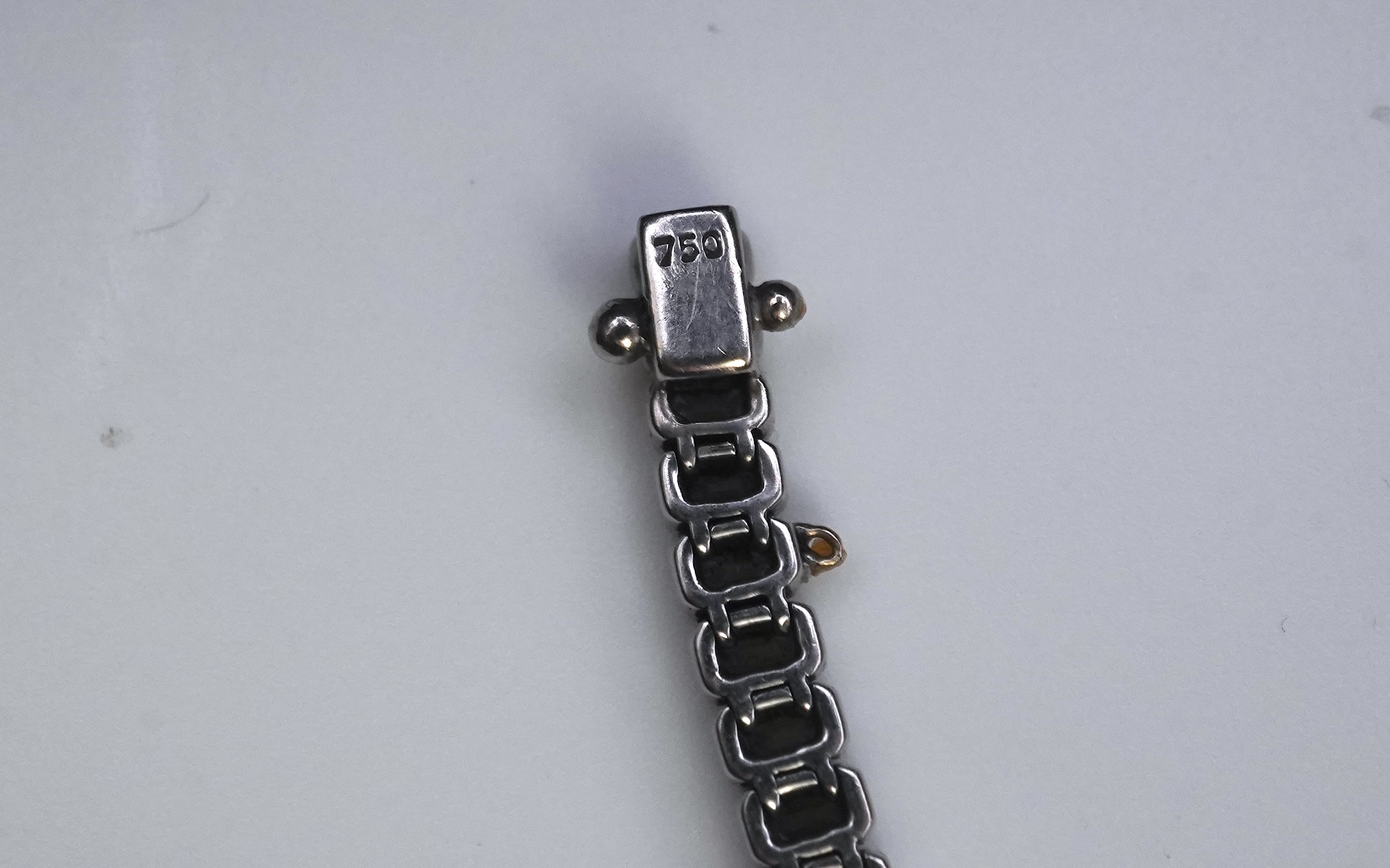 A diamond bracelet